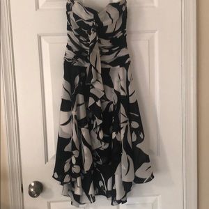 White House Black Market strapless dress
